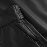 Julia a - formet skindnederdel / 51162 - Black - DEPECHE