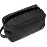 DEPECHE Klassisk kosmetiktaske i blødt læder Accessories 099 Black
