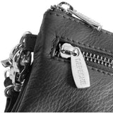 DEPECHE Klassisk lille taske/ clutch i blødt læder Small bag / Clutch 099 Black