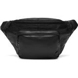 DEPECHE Klassisk must-have bumbag i skind Bumbag 226 Black/Black