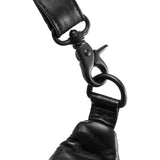 DEPECHE Klassisk must-have bumbag i skind Bumbag 226 Black/Black
