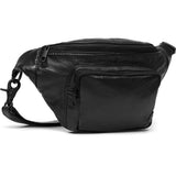 DEPECHE Klassisk must-have bumbag i skind Bumbag 226 Black/Black