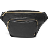 DEPECHE Klassisk must-have bumbag i skind Bumbag 097 Gold