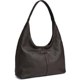 DEPECHE Klassisk skuldertaske i kalveskind Shoulderbag / Handbag 033 Mocca
