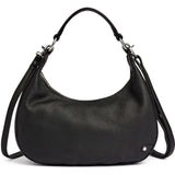 DEPECHE Klassisk skuldertaske i kalveskind Shoulderbag / Handbag 099 Black