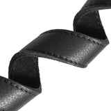 DEPECHE Læderbælte i klassisk look Belt 099 Black