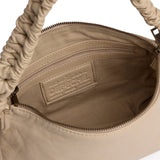 Lammeskinds crossover med rynket rem / 17088 - Vanilla - DEPECHE