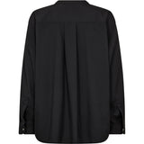 Langærmet oversize Fay skjorte / 100012 - Black - DEPECHE