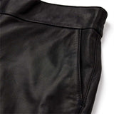 Depeche leather wear Lauren 7/8 dels skindbuks Pants 099 Black
