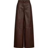 Depeche leather wear Lauren MW Full Lenght Skindbuks Pants 106 Coffee