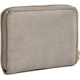 DEPECHE Lille enkel pung i blødt skind Purse / Credit card holder 160 Concrete