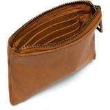 DEPECHE Lille pung i blødt og kraftigt skind Purse / Credit card holder 014 Cognac