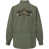 Lilly cargo jakke / 100062 - Khaki - DEPECHE