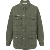 Lilly cargo jakke / 100062 - Khaki - DEPECHE