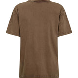 Liza bomulds t-shirt / 100412 - Khaki Washed - DEPECHE