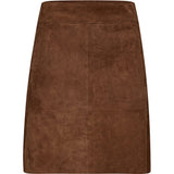 Lorina ruskindsnederdel / 51390 - Wood - DEPECHE