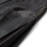 Mia loose fit skindbukser / 51332 - Black - DEPECHE