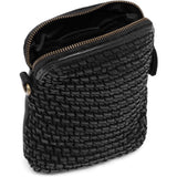 Mobiltaske dekoreret med flet / 15806 - Black - DEPECHE