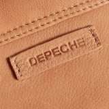 DEPECHE Mobiltaske i blødt læder Mobilebag 014 Cognac
