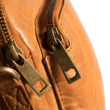 DEPECHE Mobiltaske i lækker skindkvalitet Mobilebag 014 Cognac