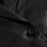 Depeche leather wear Must-have Maya læderblazer jakke i blød kvalitet Blazer 099 Black