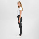 Musthave Aya HW skindleggings i blød og strækkvalitet / 50180 - Black - DEPECHE