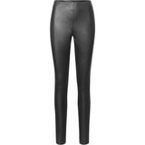 Musthave Aya HW skindleggings i blød og strækkvalitet / 50180 - Dark grey - DEPECHE