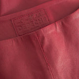 Musthave Aya HW skindleggings i blød og strækkvalitet / 50180 - Racing Red - DEPECHE