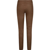 Musthave RW Caroline chino læderbuks i strækkvalitet / 14256 - Nougat - DEPECHE