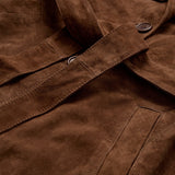 Depeche leather wear Naomi ruskind trenchcoat Jacket 311 Wood