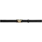 Narrow Belt / 16490 - Black/Gold - DEPECHE