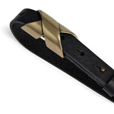 Narrow Belt / 16490 - Black/Gold - DEPECHE