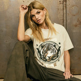 Nila T-shirt / 100424 - Beige - DEPECHE