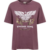 Nila T-shirt / 100424 - Washed Purple - DEPECHE