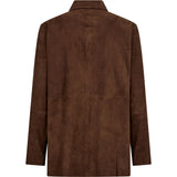 Depeche leather wear Nora ruskindsskjorte Shirt 311 Wood