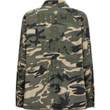 Pacy camo jakke / 100396 - Khaki Printed - DEPECHE