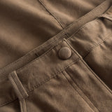 Pencil nederdel i blød og lækker ruskindskvalitet / 50586 - Mud - DEPECHE