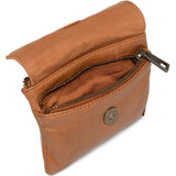DEPECHE Powerfield Credit card holder Purse / Credit card holder 014 Cognac
