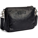DEPECHE Powerfield crossbody i lammeskind Cross over 099 Black