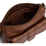 Powerfield crossbody i lammeskind / 17064 - Chesterfield - DEPECHE