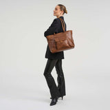 DEPECHE Powerfield skuldertaske i lammeskind Shoulderbag / Handbag 221 Chesterfield