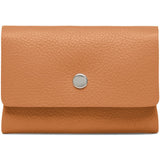DEPECHE Pung/kreditkortholder i blødt læder Purse / Credit card holder 014 Cognac