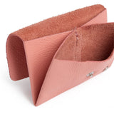 Pung/kreditkortholder i blødt læder / 16040 - Soft Peach - DEPECHE