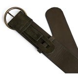DEPECHE Ruskindsbælte Belts 049 Army Green