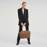 DEPECHE Ruskindsshopper Shopper 224 Taupe