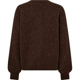 Sarah alpaca strik cardigan / 100376 - Brown - DEPECHE