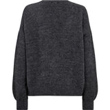 Sarah alpaca strik cardigan / 100376 - Grey Melange - DEPECHE