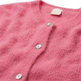 Sarah alpaca strik cardigan / 100376 - Pink - DEPECHE