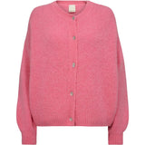 Sarah alpaca strik cardigan / 100376 - Pink - DEPECHE