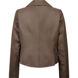 Savanna skindblazer / 51416 - Taupe - DEPECHE